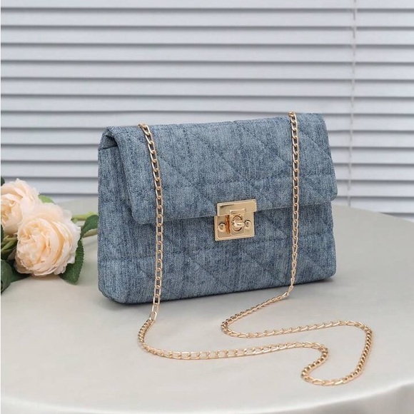 Handbags - SMALL “LOOKS LIKE DENIM” BAG